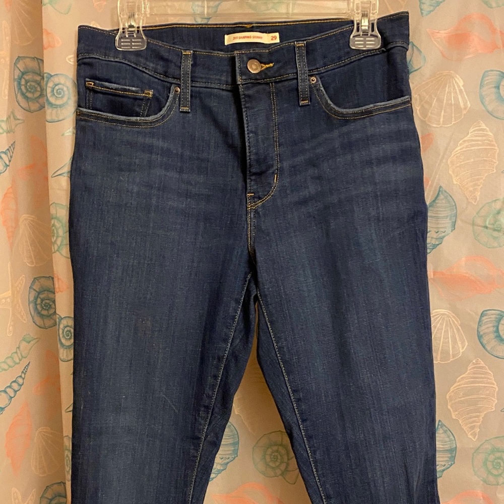 Levi's Dark Blue Skinny Jeans